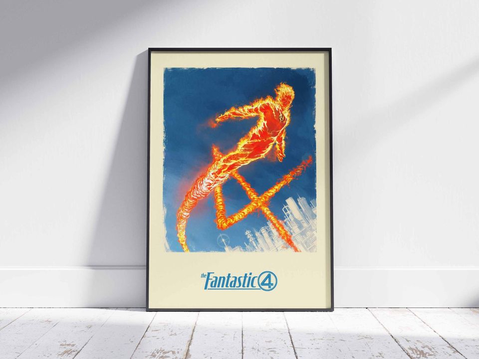 The Fantastic Four: First Steps (2025) Movie Poster