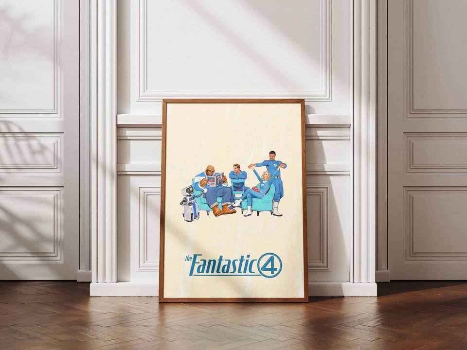 The Fantastic Four: First Steps (2025) Movie Poster