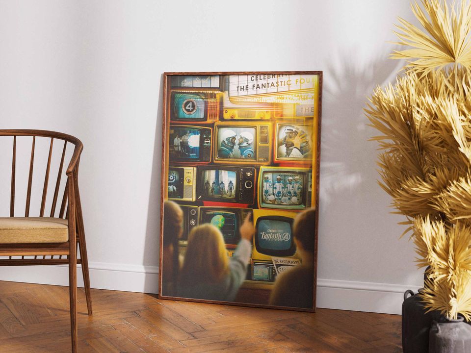 The Fantastic Four: First Steps (2025) Movie Poster