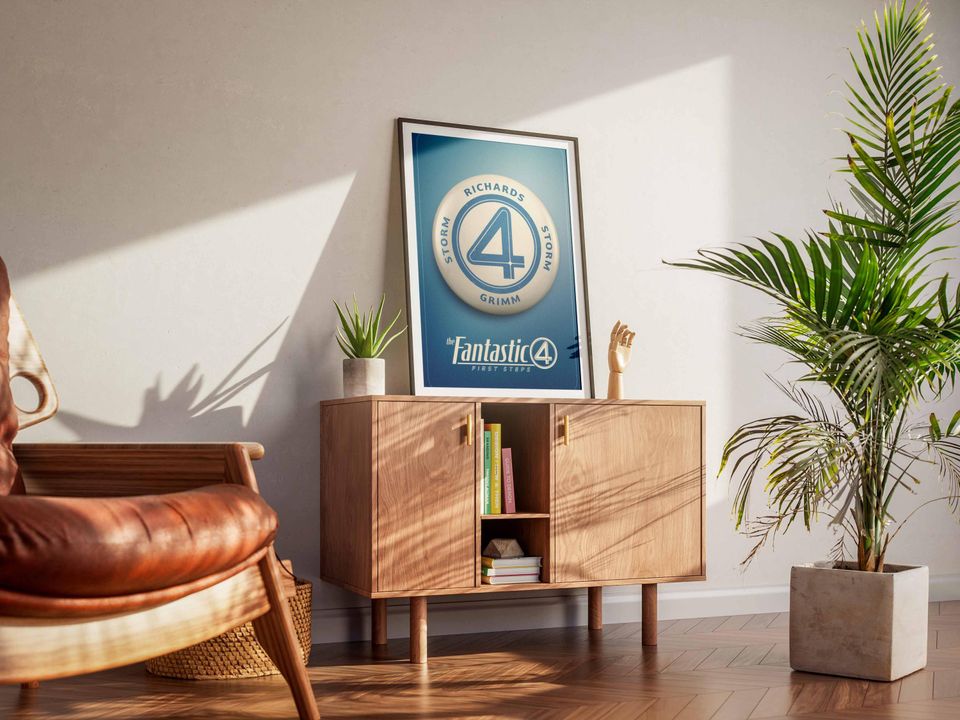 The Fantastic Four: First Steps (2025) Movie Poster