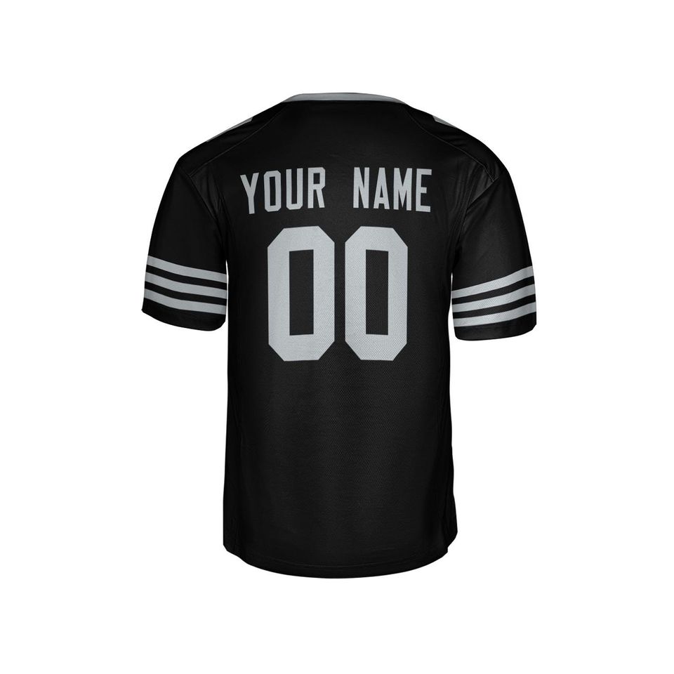 Personalized 1998 Black Raiders Jersey Throwback: Add Name & Number