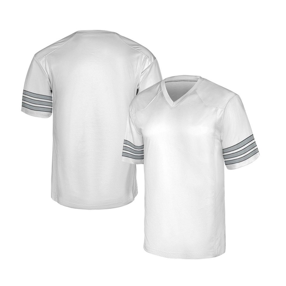 Personalized White Raiders Jersey Alternate Limited: Add Name & Number