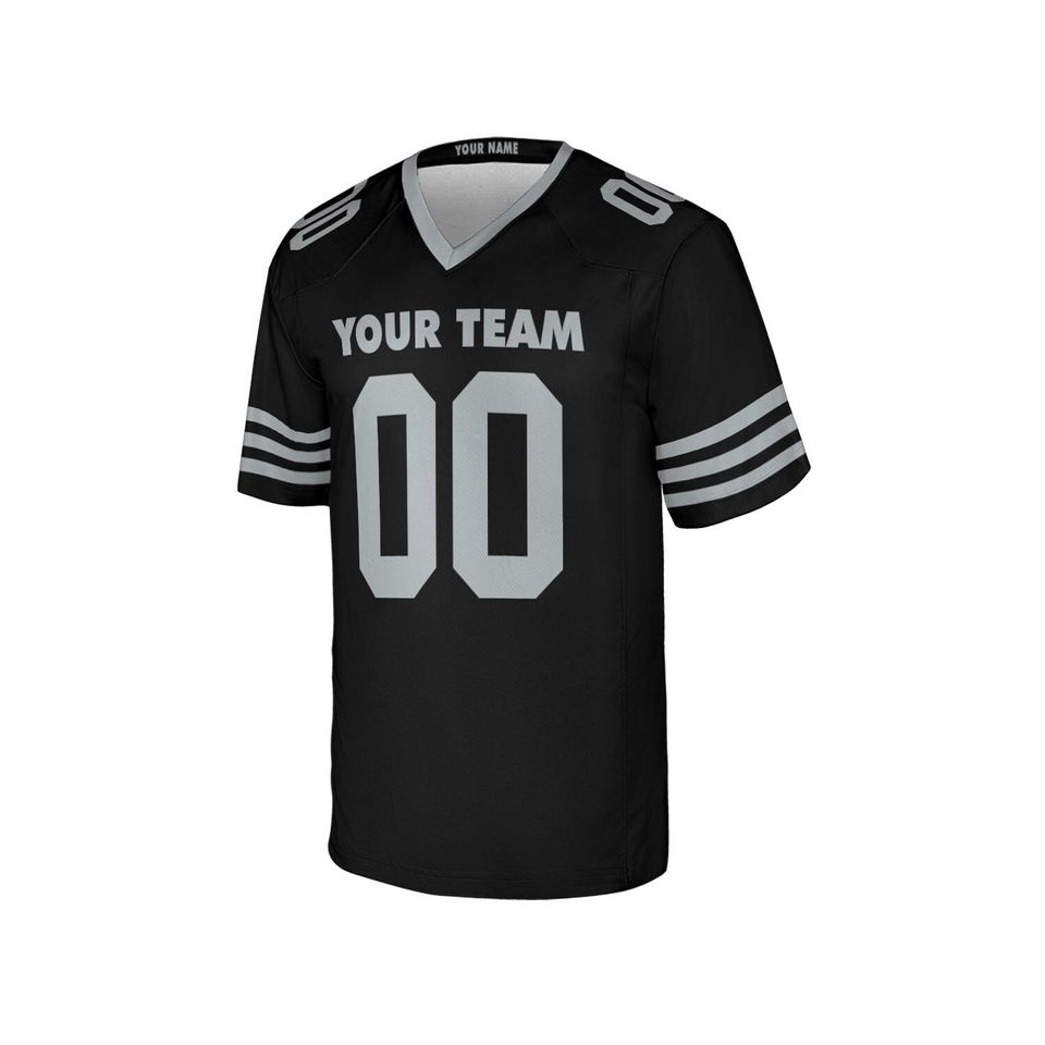 Personalized 1998 Black Raiders Jersey Throwback: Add Name & Number