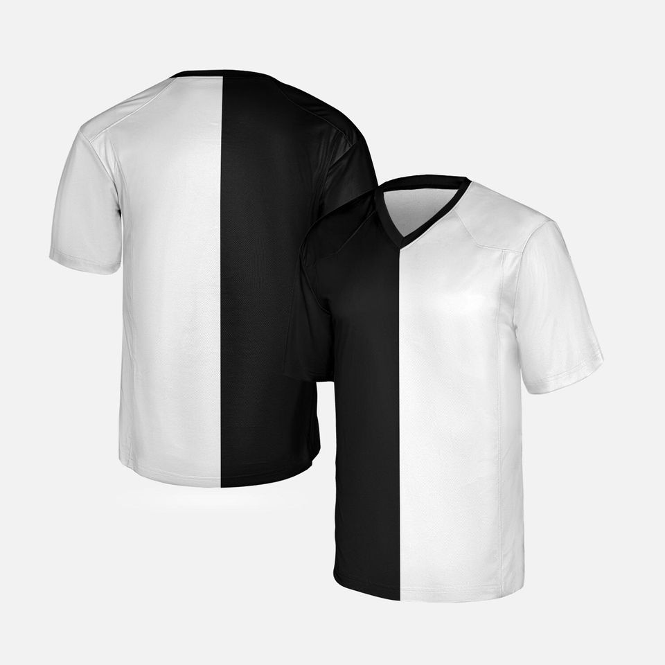 Personalized 1998 White Black Split Raiders Jersey: Add Name & Number