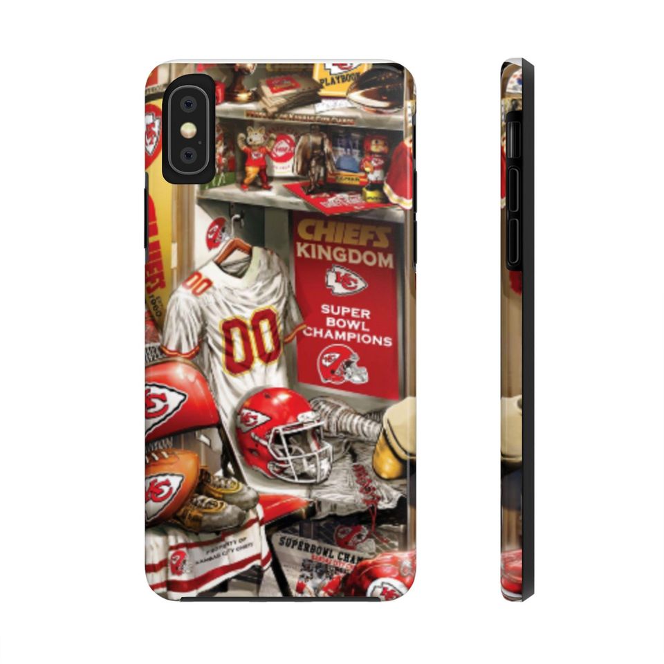 Kansas City Chiefs Tough Phone Case: Super Bowl Champions, Lexan Plastic