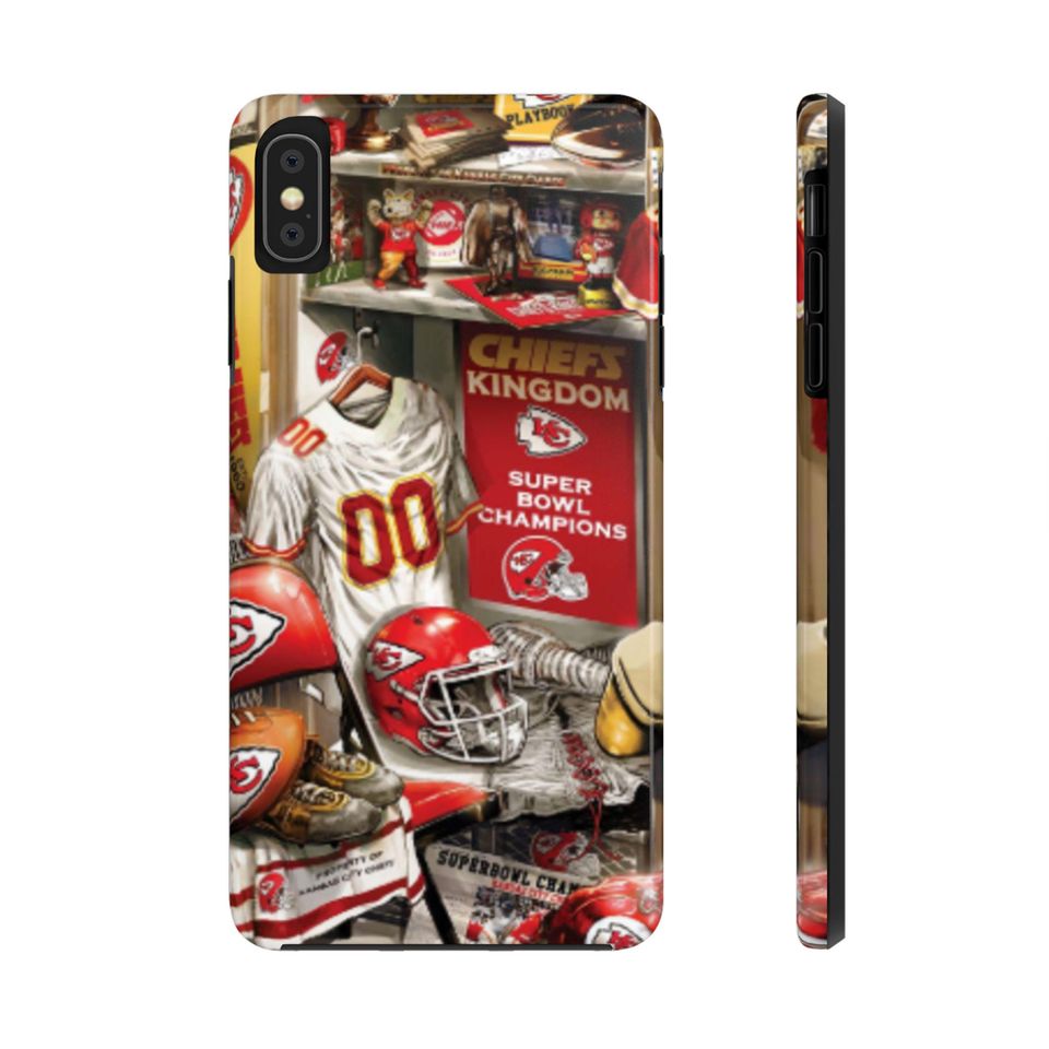 Kansas City Chiefs Tough Phone Case: Super Bowl Champions, Lexan Plastic