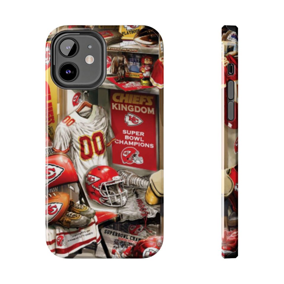 Kansas City Chiefs Tough Phone Case: Super Bowl Champions, Lexan Plastic