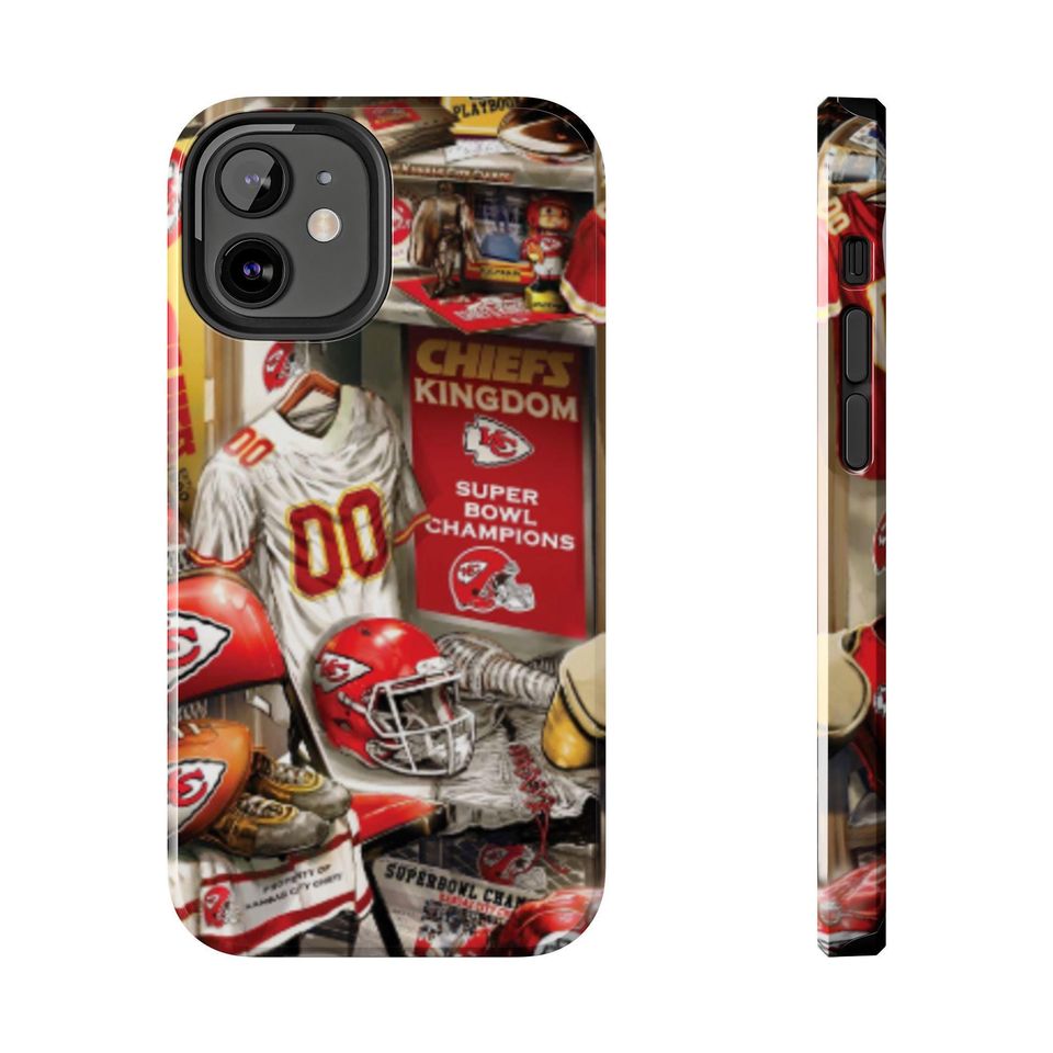 Kansas City Chiefs Tough Phone Case: Super Bowl Champions, Lexan Plastic
