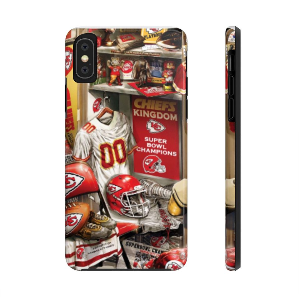 Kansas City Chiefs Tough Phone Case: Super Bowl Champions, Lexan Plastic