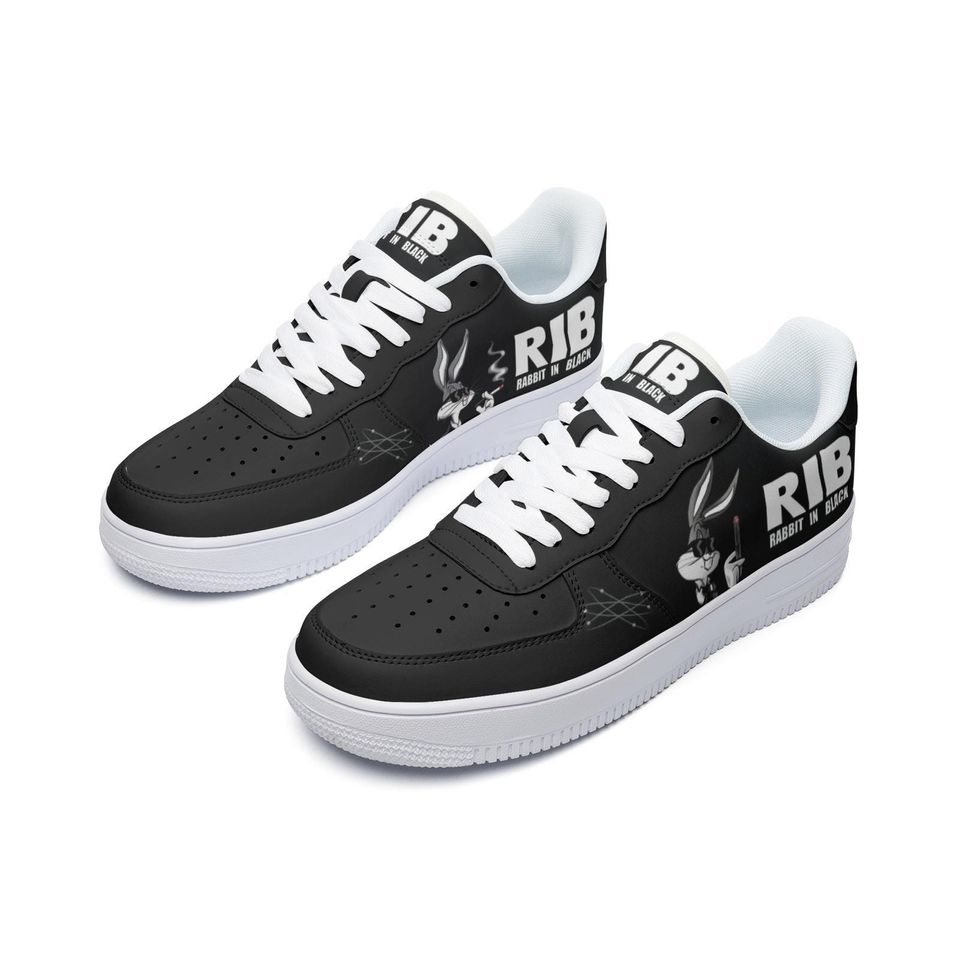 rabbit Leather Low Top Sneakers