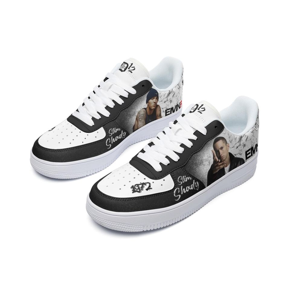 Eminem unique Leather Low Top Sneakers