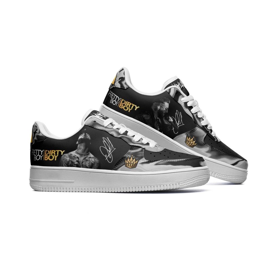 Maluma Leather Low Top Sneakers