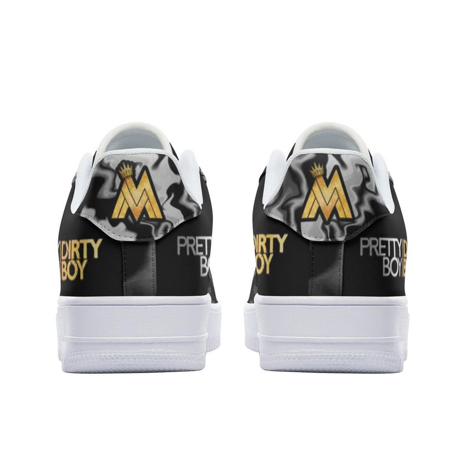 Maluma Leather Low Top Sneakers