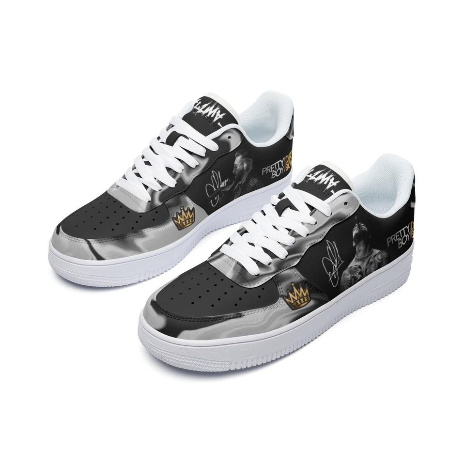 Maluma Leather Low Top Sneakers