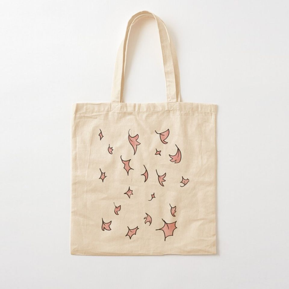 Heartstopper Leaves Pink Canvas Tote Bag