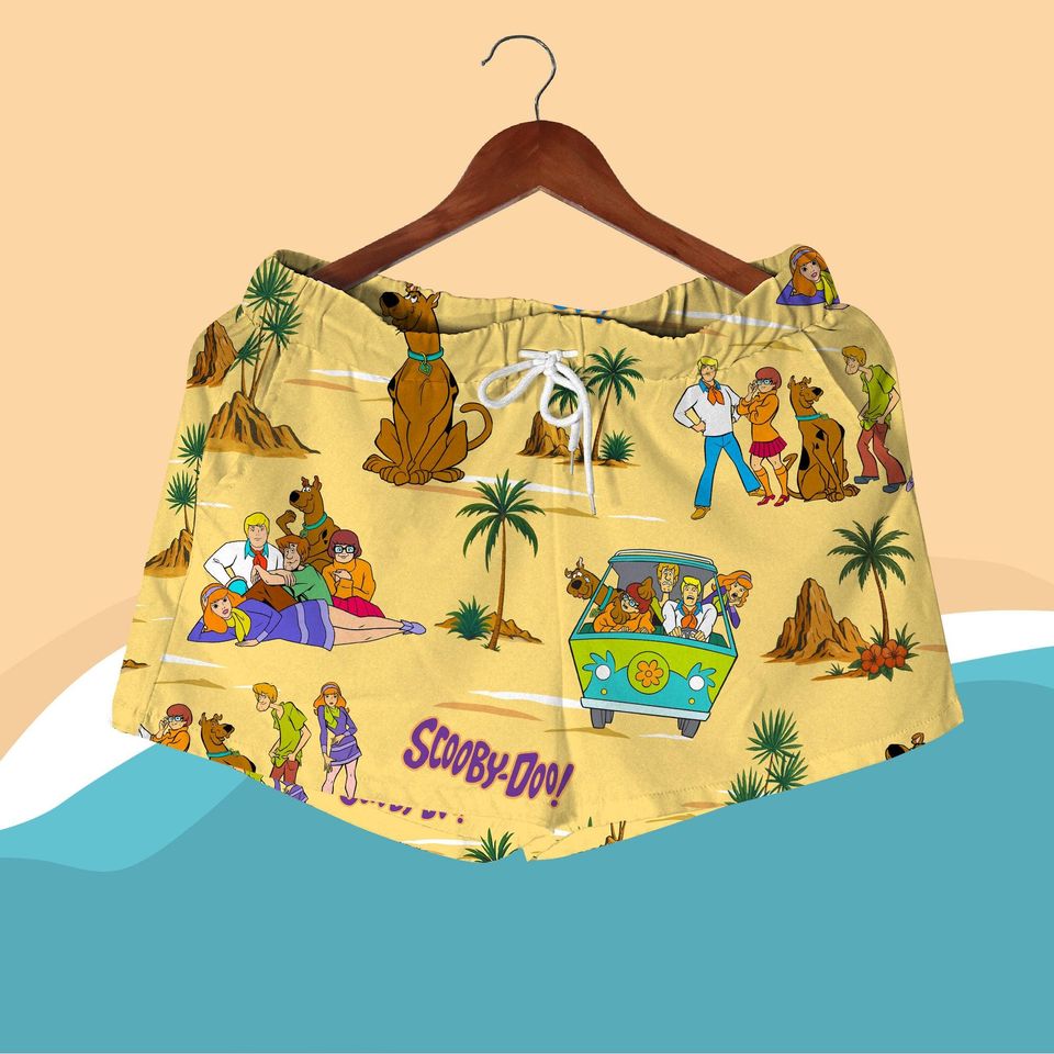 Scooby, Shaggy, and the Mystery Hawaiian Shirt Vintage Tropical Summer Outfit