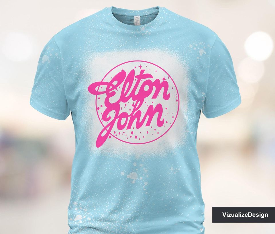 Elton John Bleached 3D T shirt