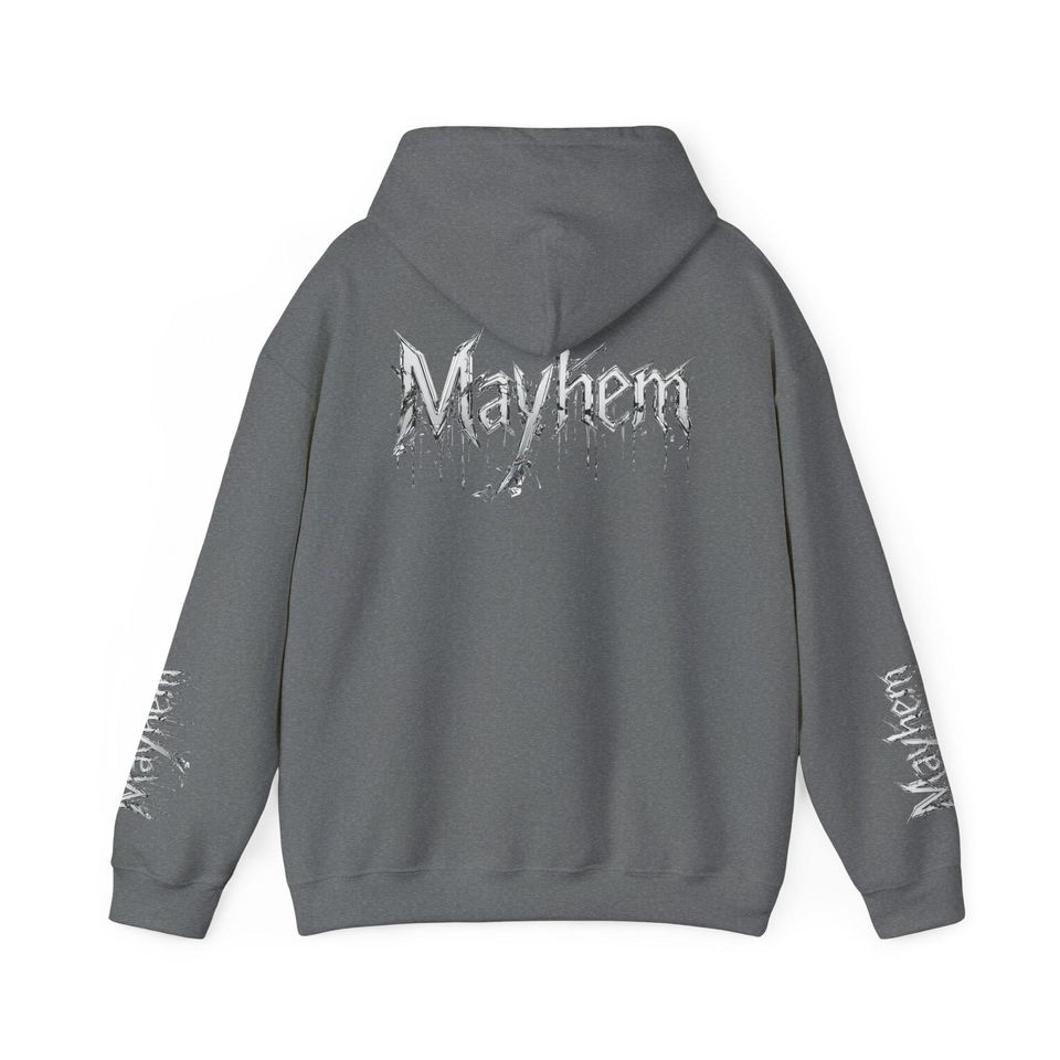 Mayhem Drip Logo 3D Hoodie | Graphic Hooded Sweatshirt