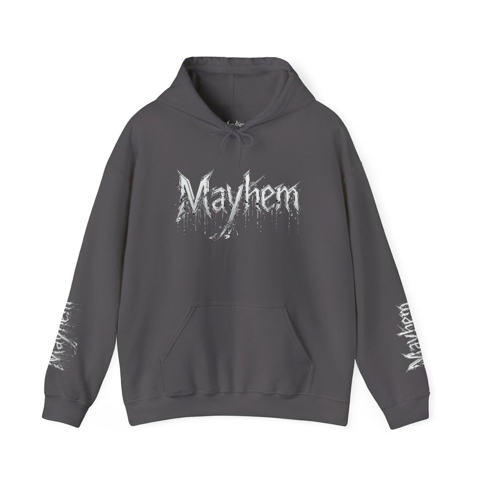 Mayhem Drip Logo 3D Hoodie | Graphic Hooded Sweatshirt
