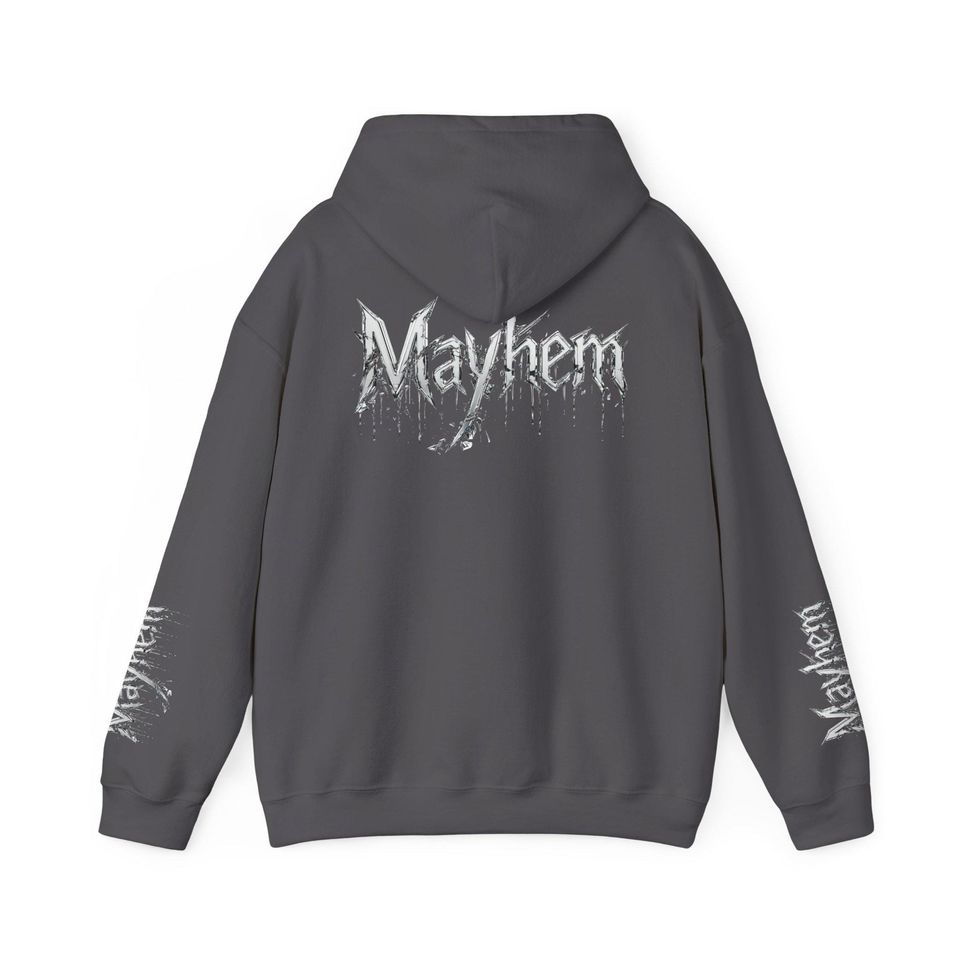 Mayhem Drip Logo 3D Hoodie | Graphic Hooded Sweatshirt