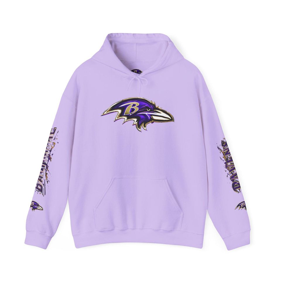 Baltimore Ravens Hoodie, Chrome Edition, Game Day Wear