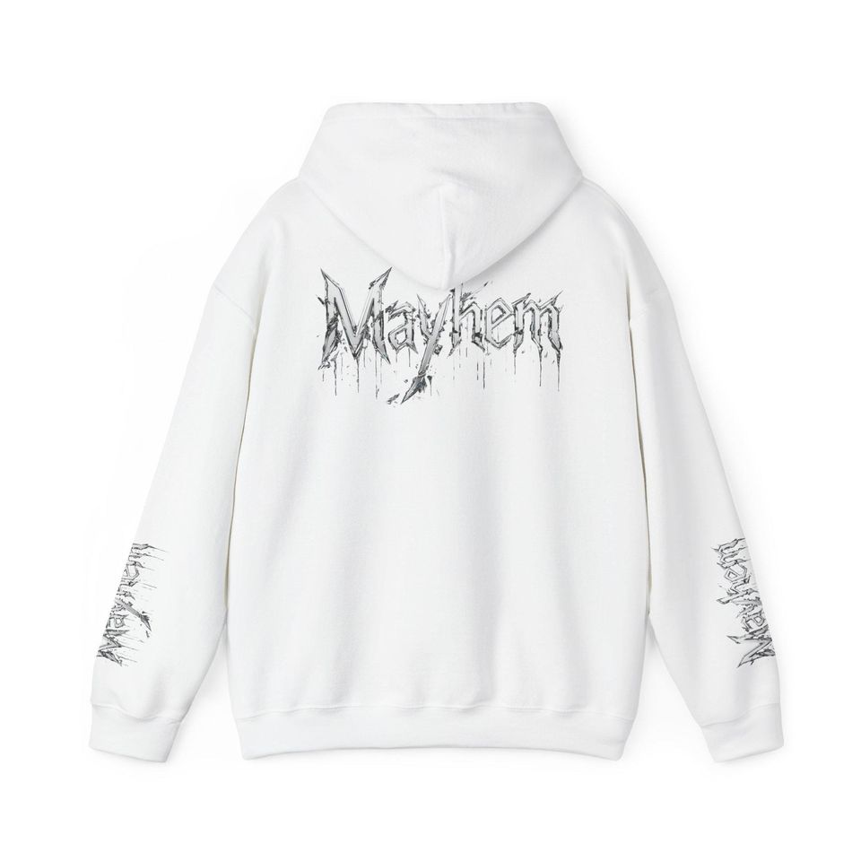 Mayhem Drip Logo 3D Hoodie | Graphic Hooded Sweatshirt