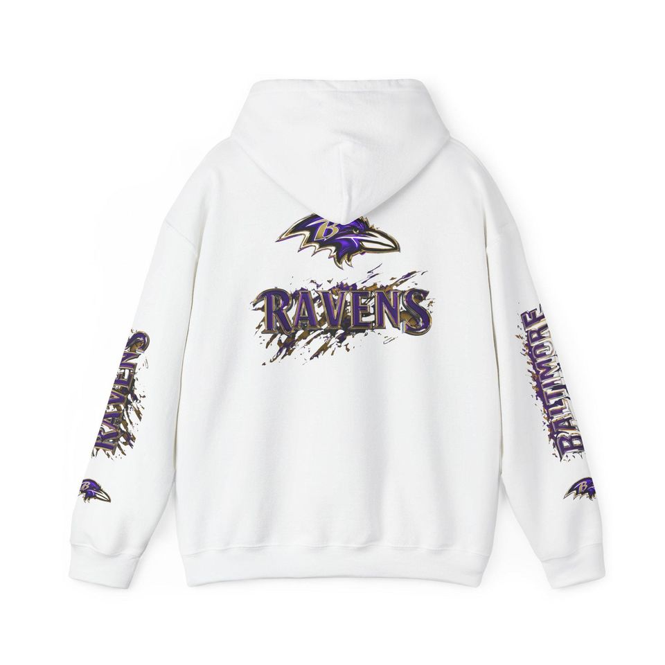 Baltimore Ravens Hoodie, Chrome Edition, Game Day Wear