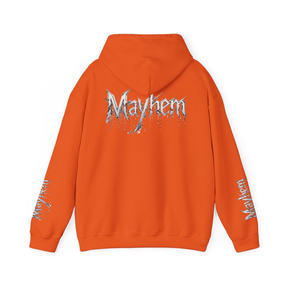 Mayhem Drip Logo 3D Hoodie | Graphic Hooded Sweatshirt