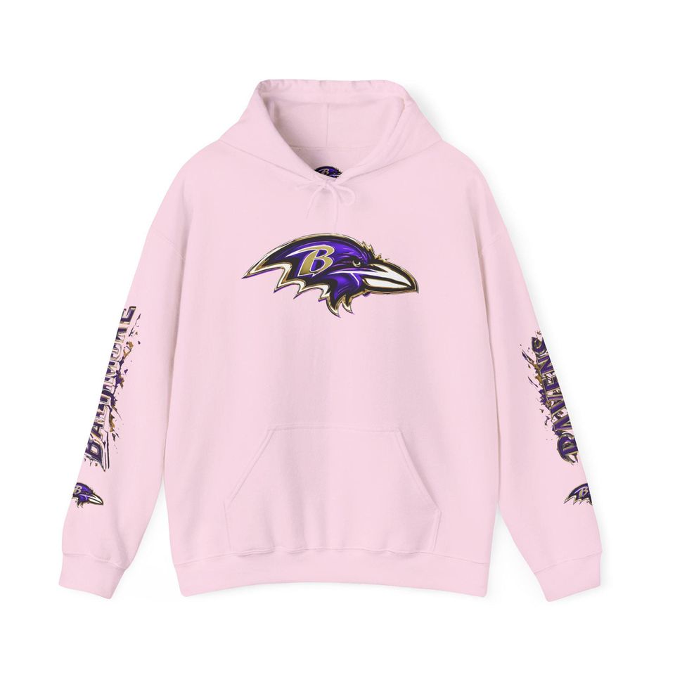 Baltimore Ravens Hoodie, Chrome Edition, Game Day Wear