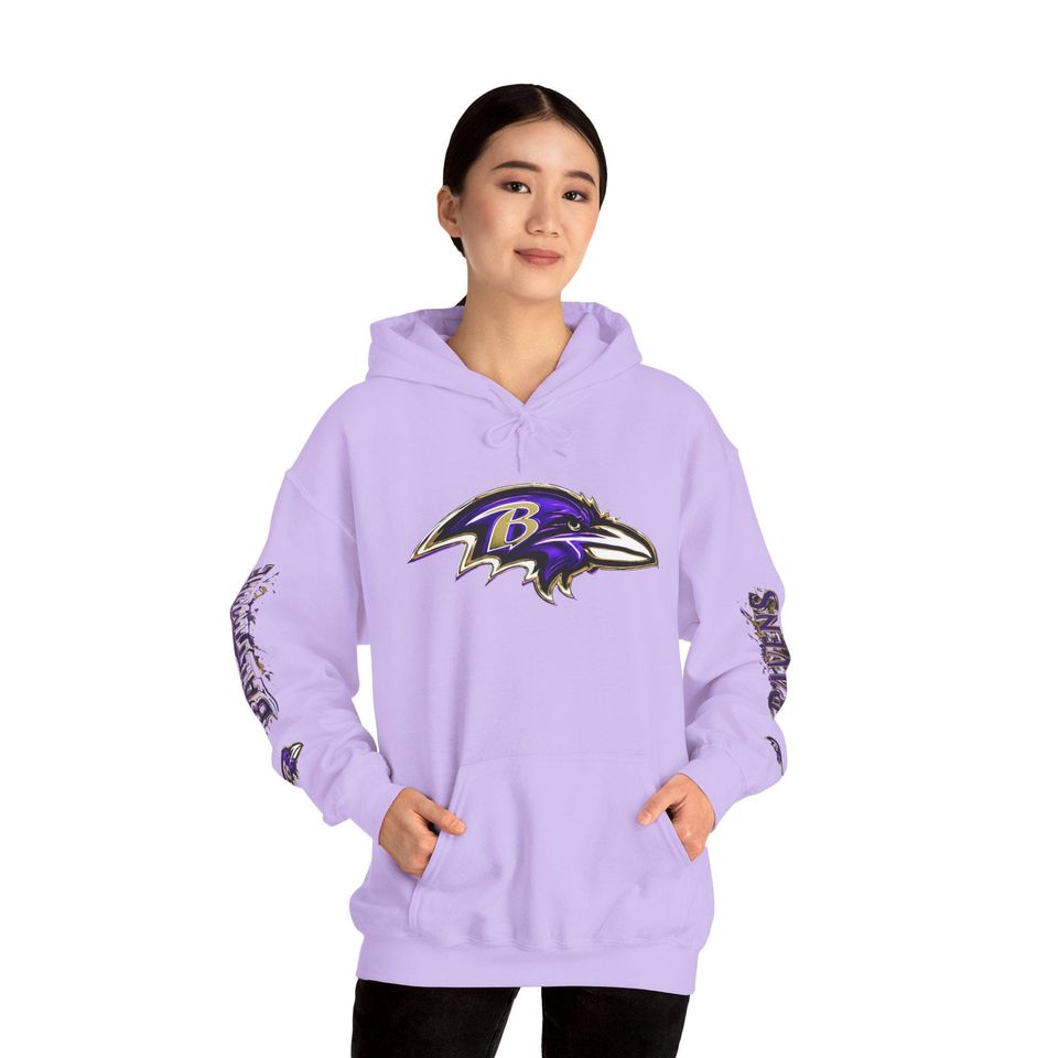 Baltimore Ravens Hoodie, Chrome Edition, Game Day Wear