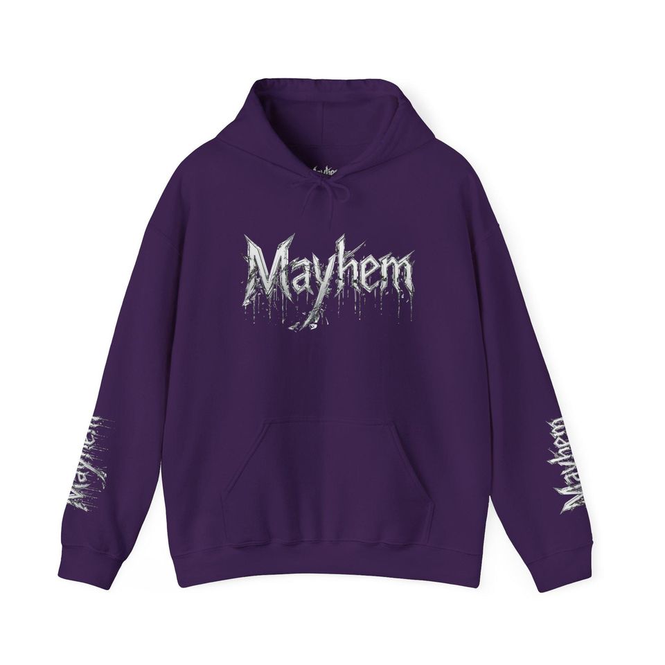 Mayhem Drip Logo 3D Hoodie | Graphic Hooded Sweatshirt