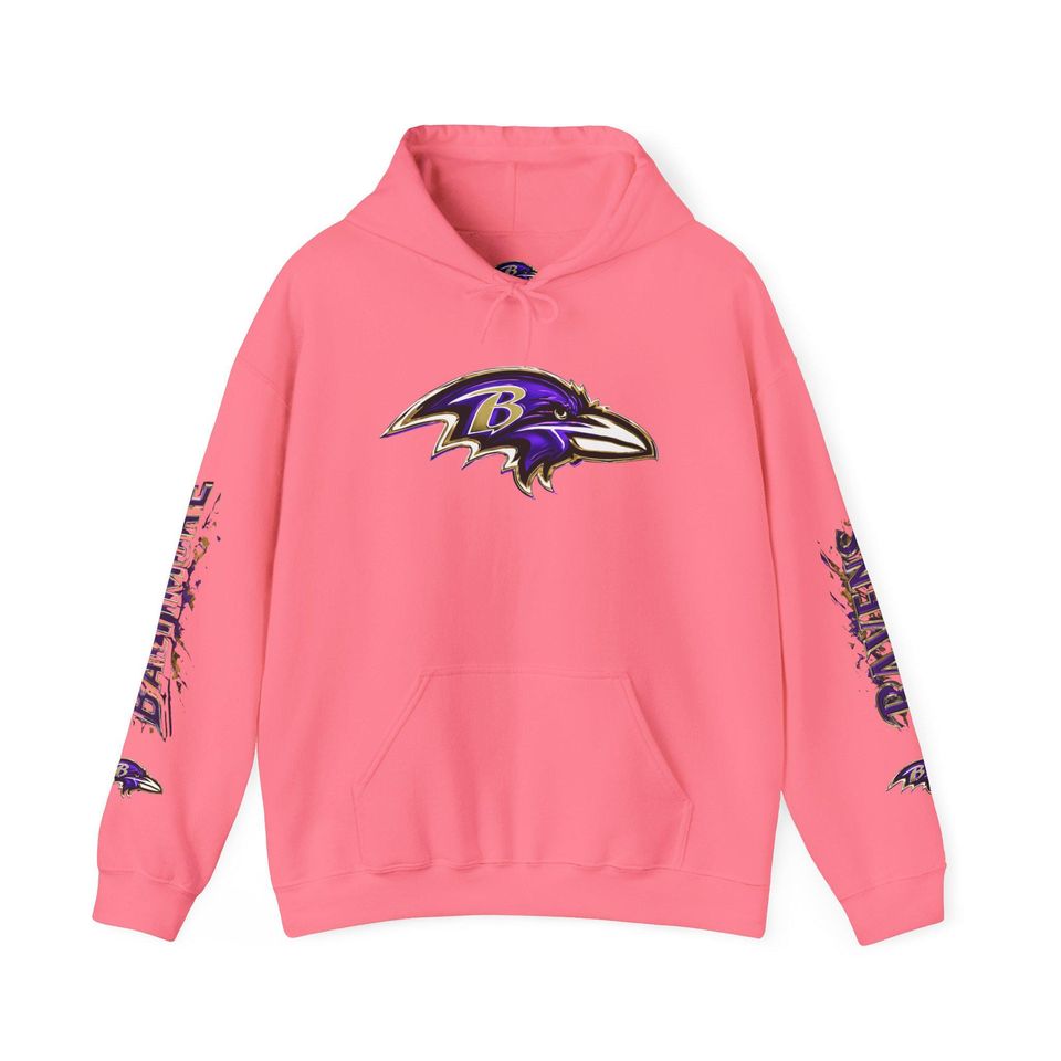 Baltimore Ravens Hoodie, Chrome Edition, Game Day Wear