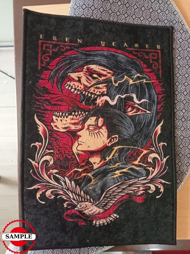 Totoro Rug, Japanese Anime Decor