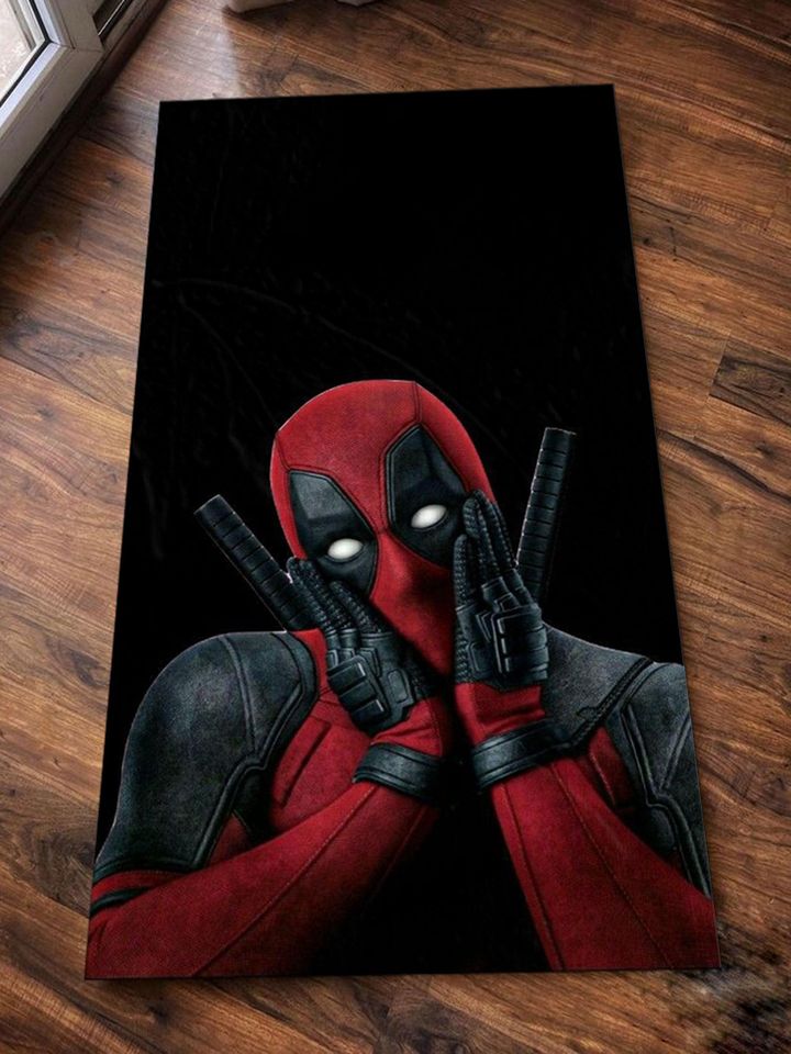 Deadpool Rug, Anti-Hero Floor Decor