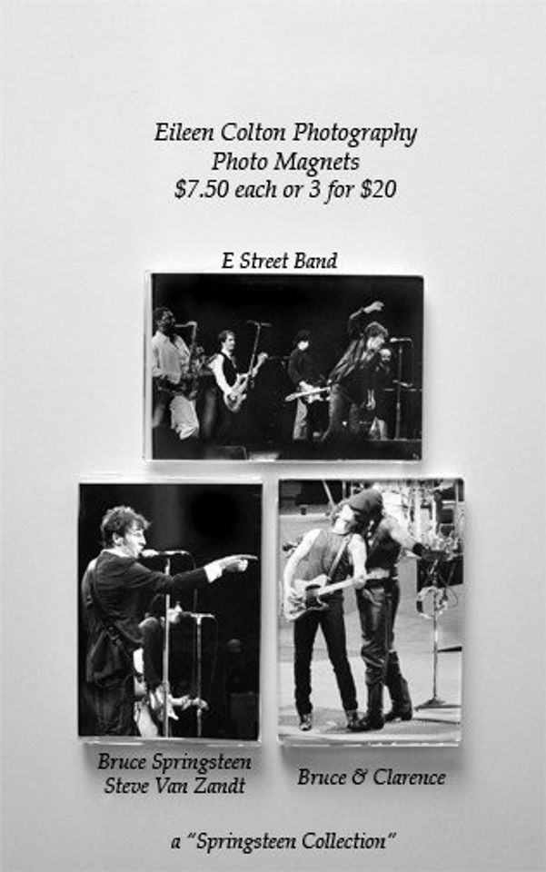 Bruce Springsteen and Clarence Clemons The Kiss Poster