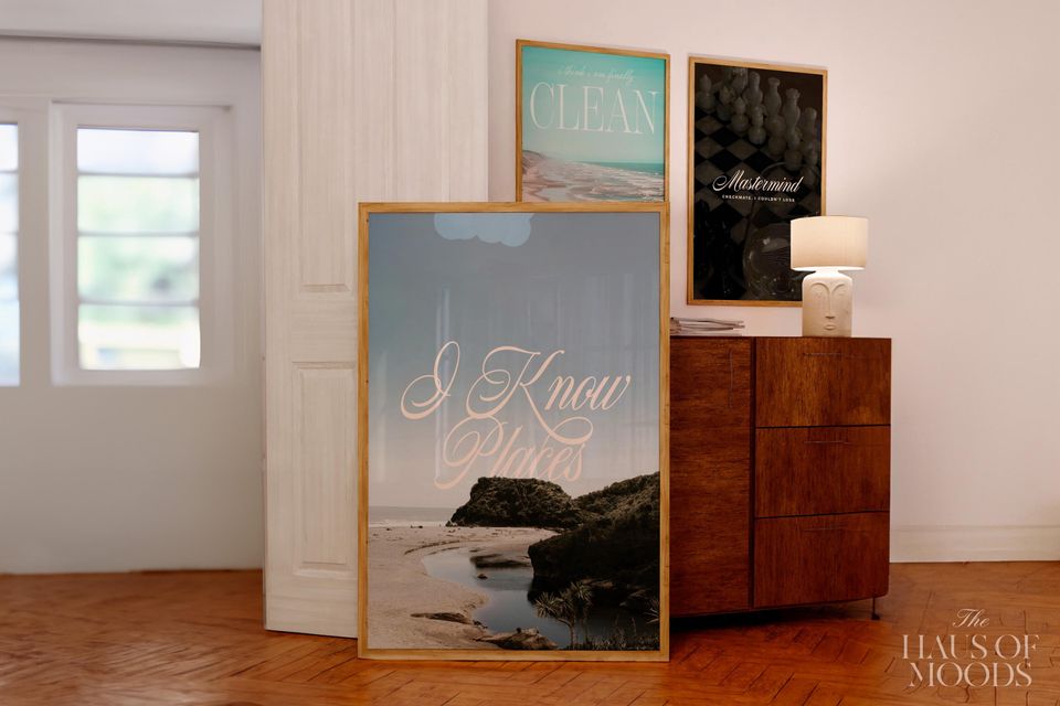 I know Places Poster | 89 Album Poster |  Wall Art | Preppy Wall Art | Wildest Dreams Song Poster