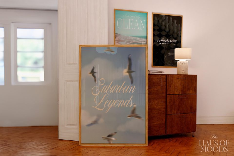 Suburban Legends Poster: Music Song Lyrics Wall Art
