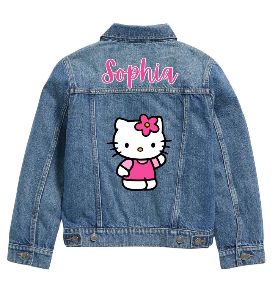 Hello Kitty Custom Denim Jacket