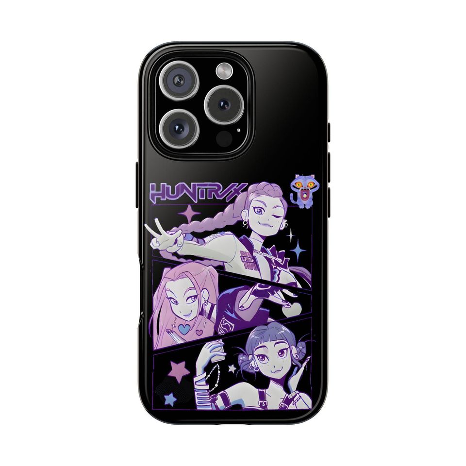 Kpop Demon Hunters Huntrix Phone Case | Trendy Anime-Inspired Protection