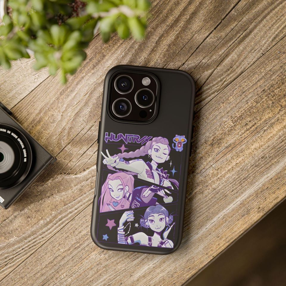 Kpop Demon Hunters Huntrix Phone Case | Trendy Anime-Inspired Protection