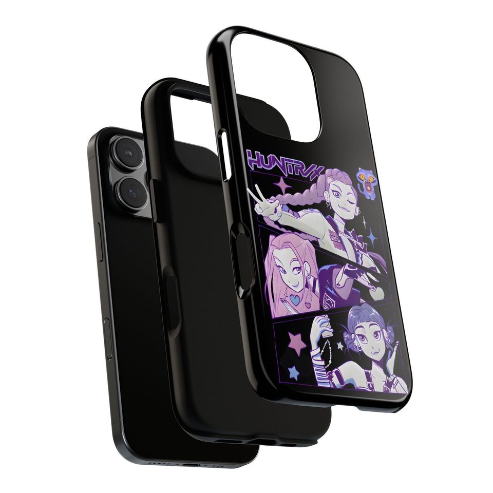 Kpop Demon Hunters Huntrix Phone Case | Trendy Anime-Inspired Protection