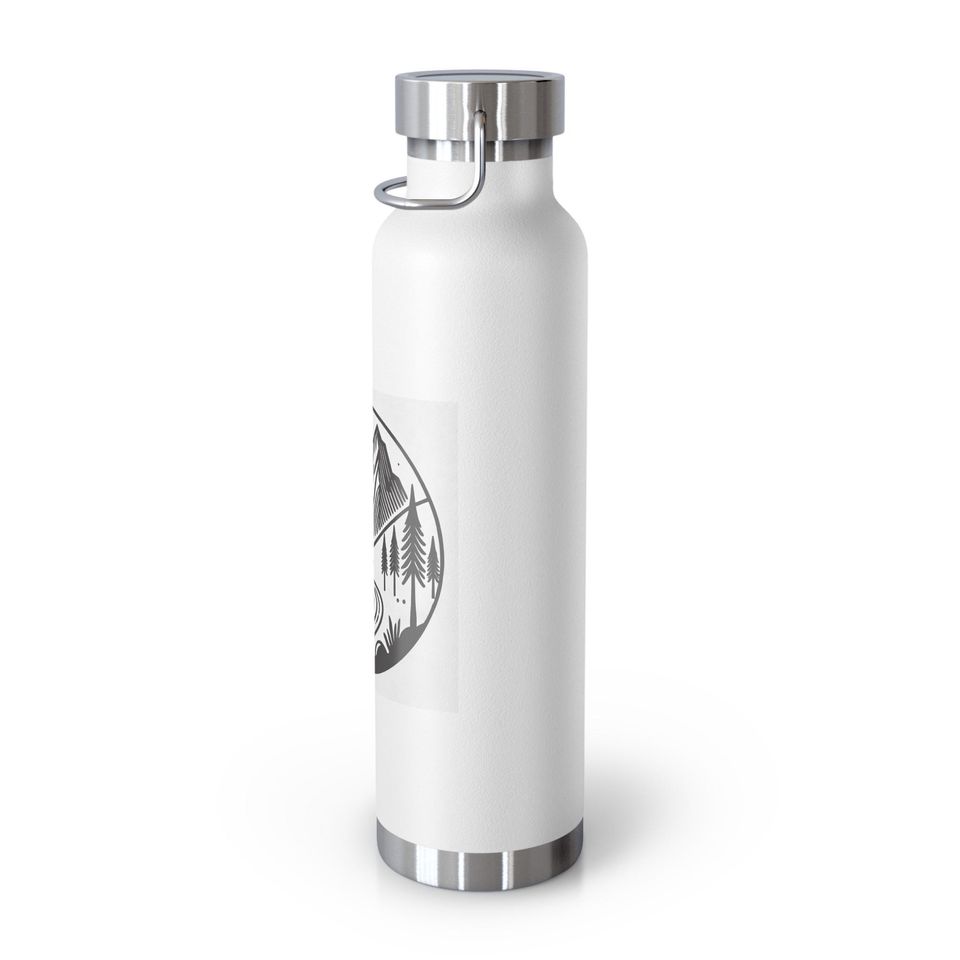 Copper Vacuum Insulated Bottle, 22oz