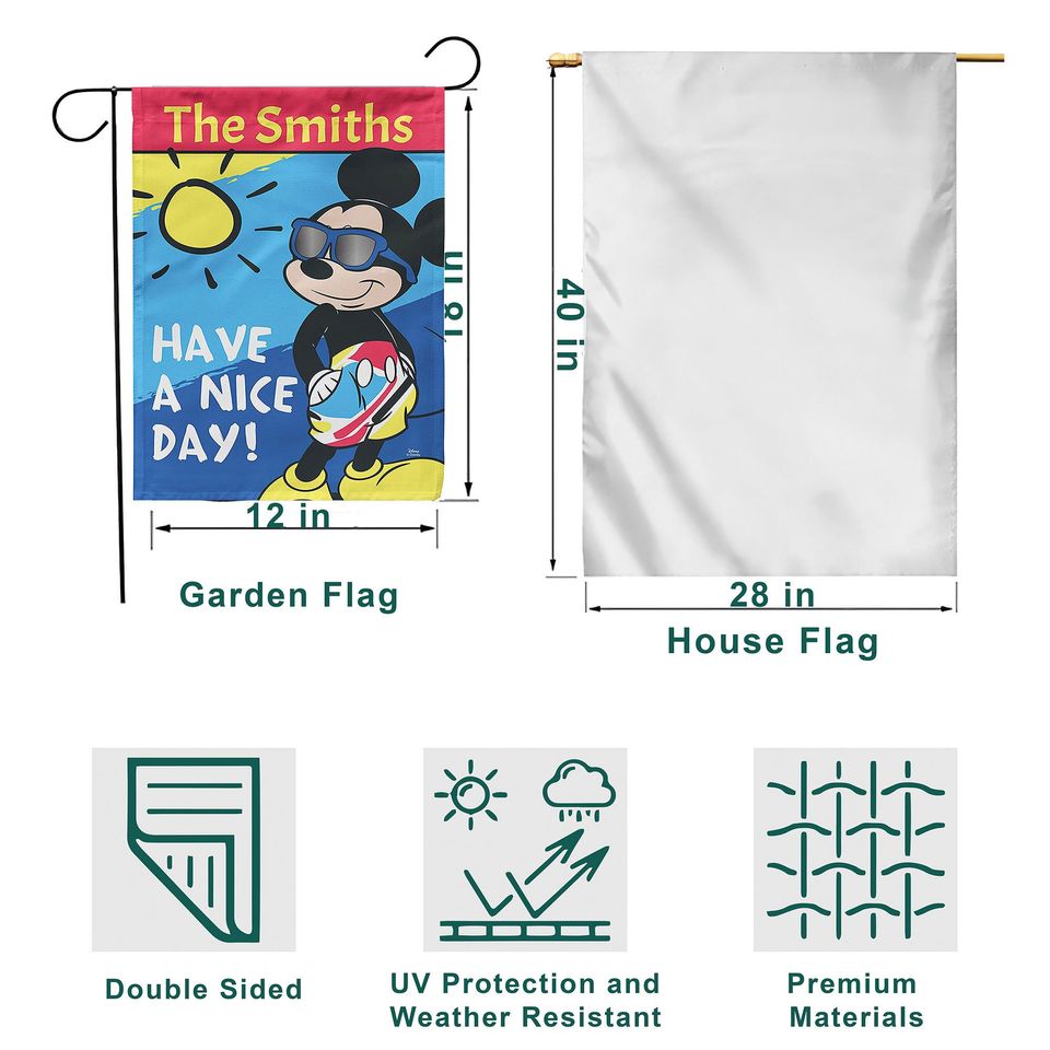 Custom Disney Flag, Have A Nice Day Flag