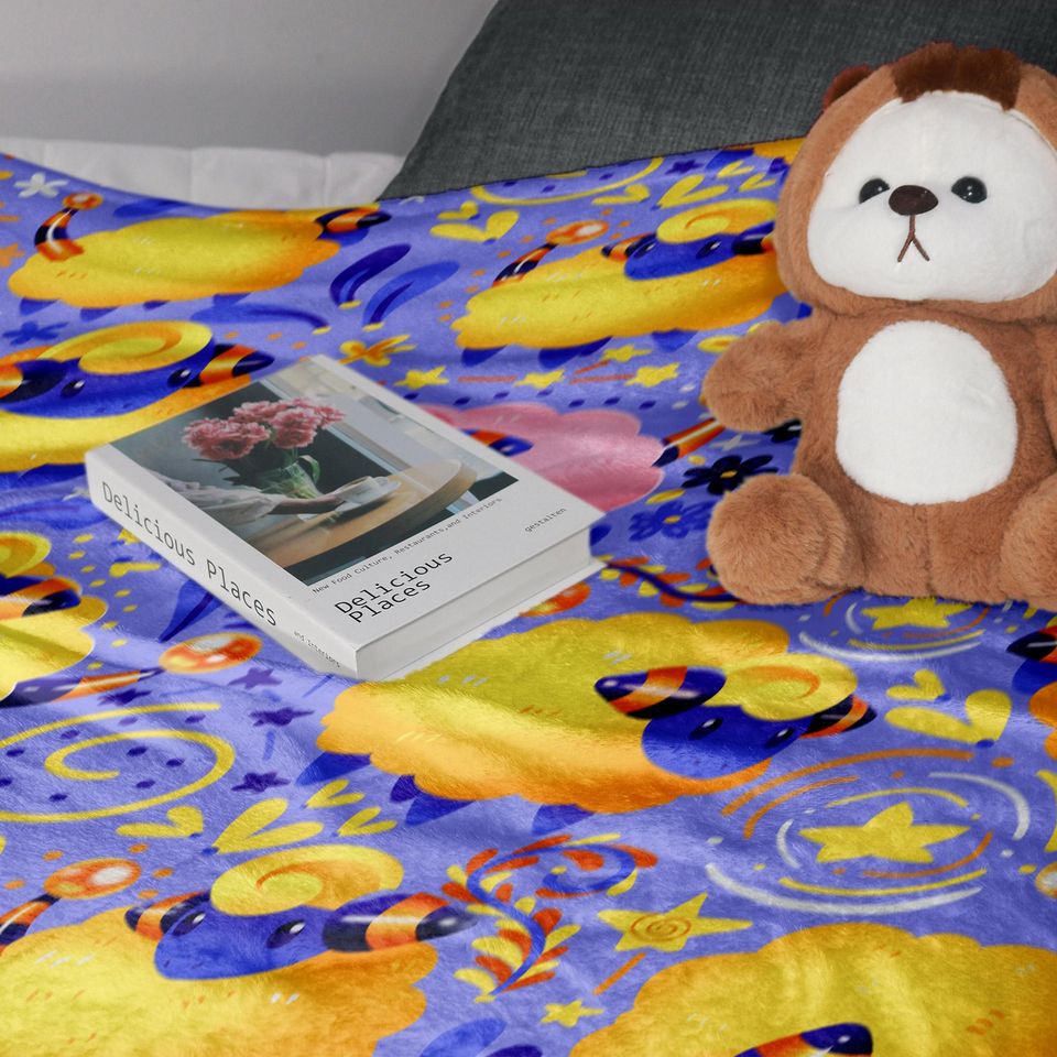Mareep Fleece Blanket
