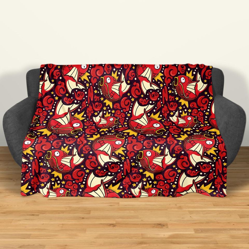 Magikarp Fleece Blanket