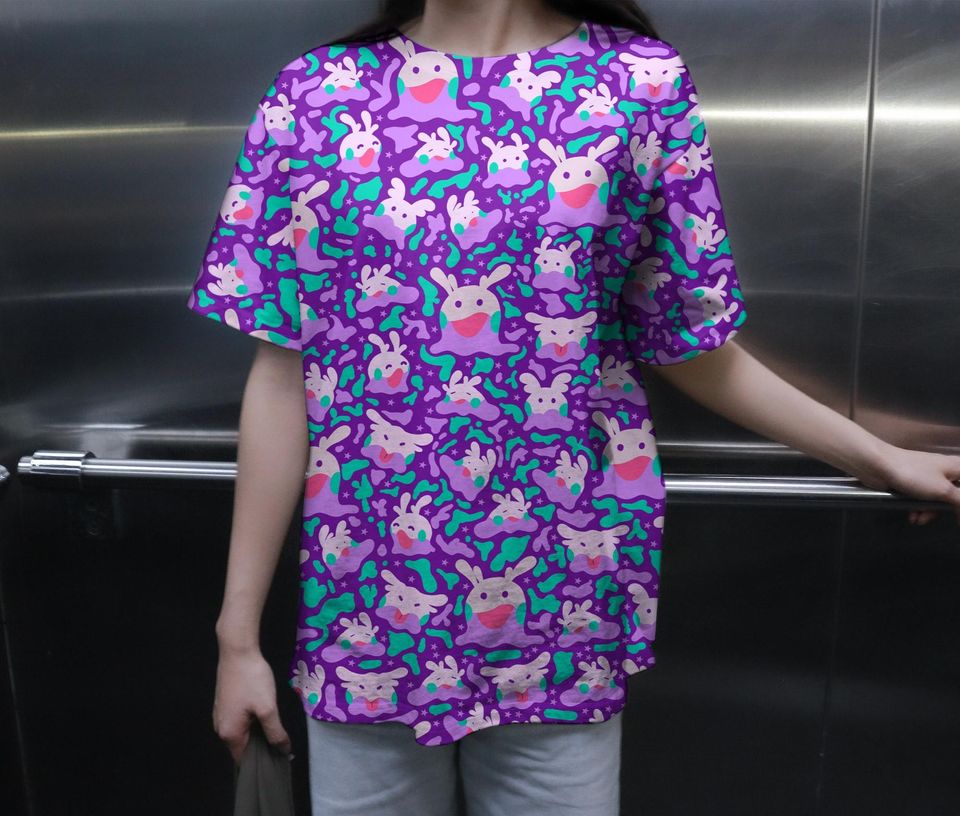 Goomy T-shirt Tropical Summer Tshirt Cute Summer T-shirt Funny Summer Shirt Goomy Shirt Gifts