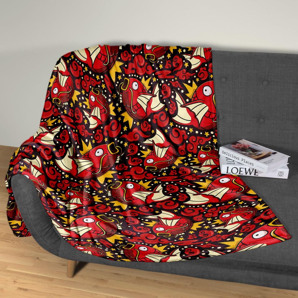 Magikarp Fleece Blanket