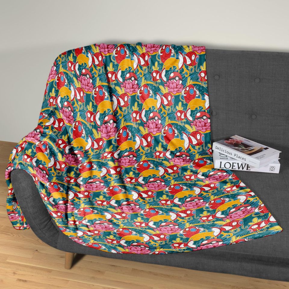 Magikarp Fleece Blanket