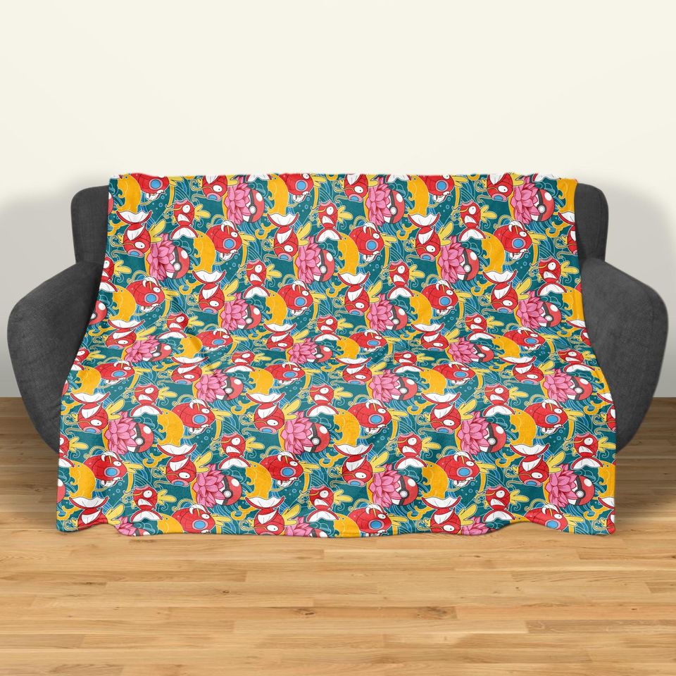 Magikarp Fleece Blanket
