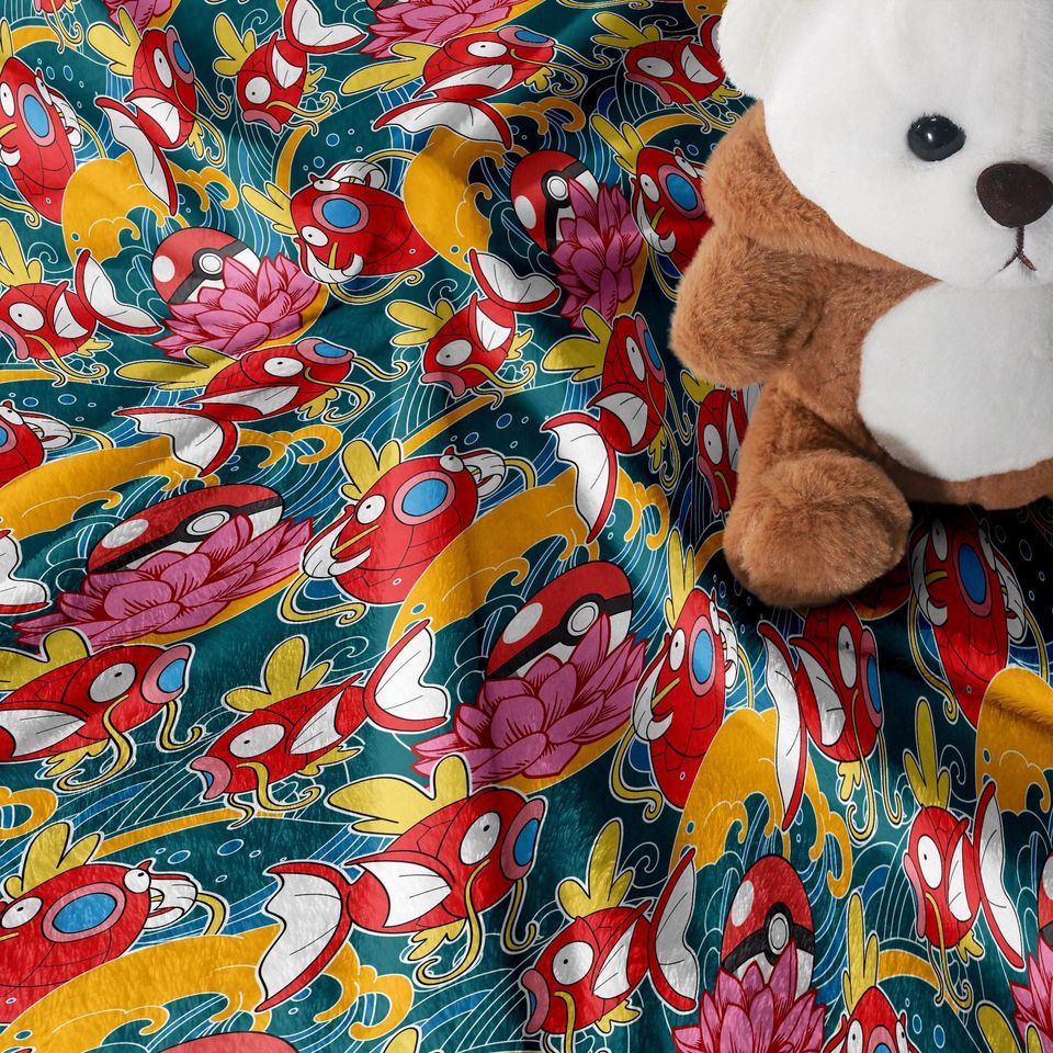 Magikarp Fleece Blanket
